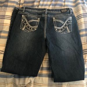 Embellished pocket Earl Jeans